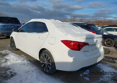 2017 Toyota Corolla Se из США, поврежденный, VIN 2T1BURHE3HC790039
